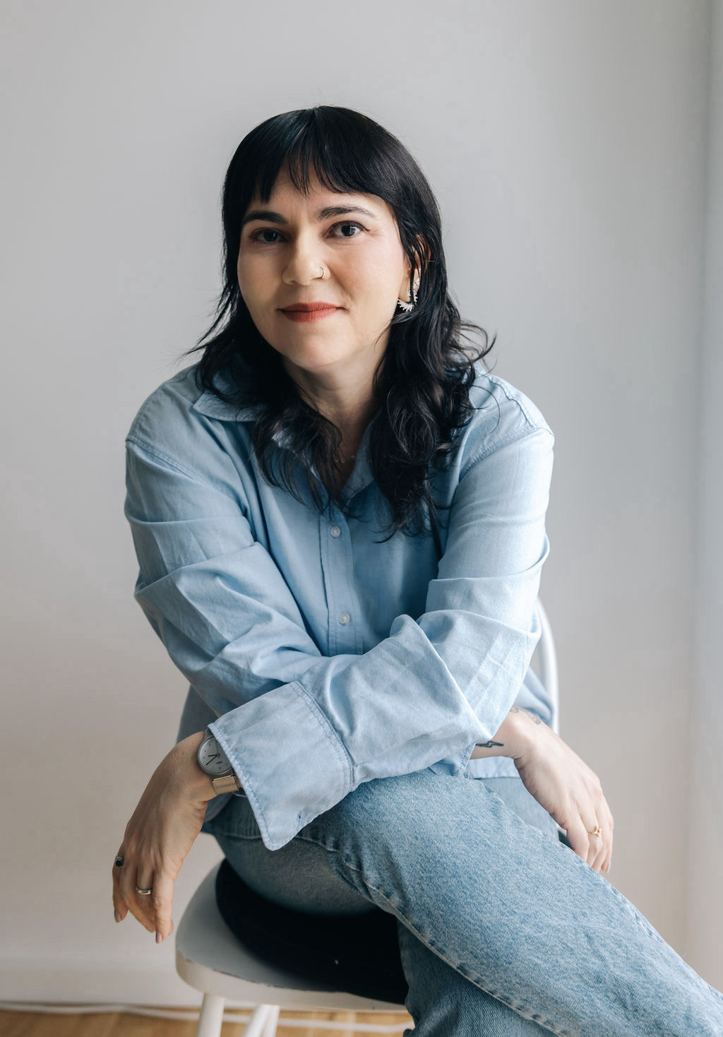 Illustrated portrait of Tatiane Moreira