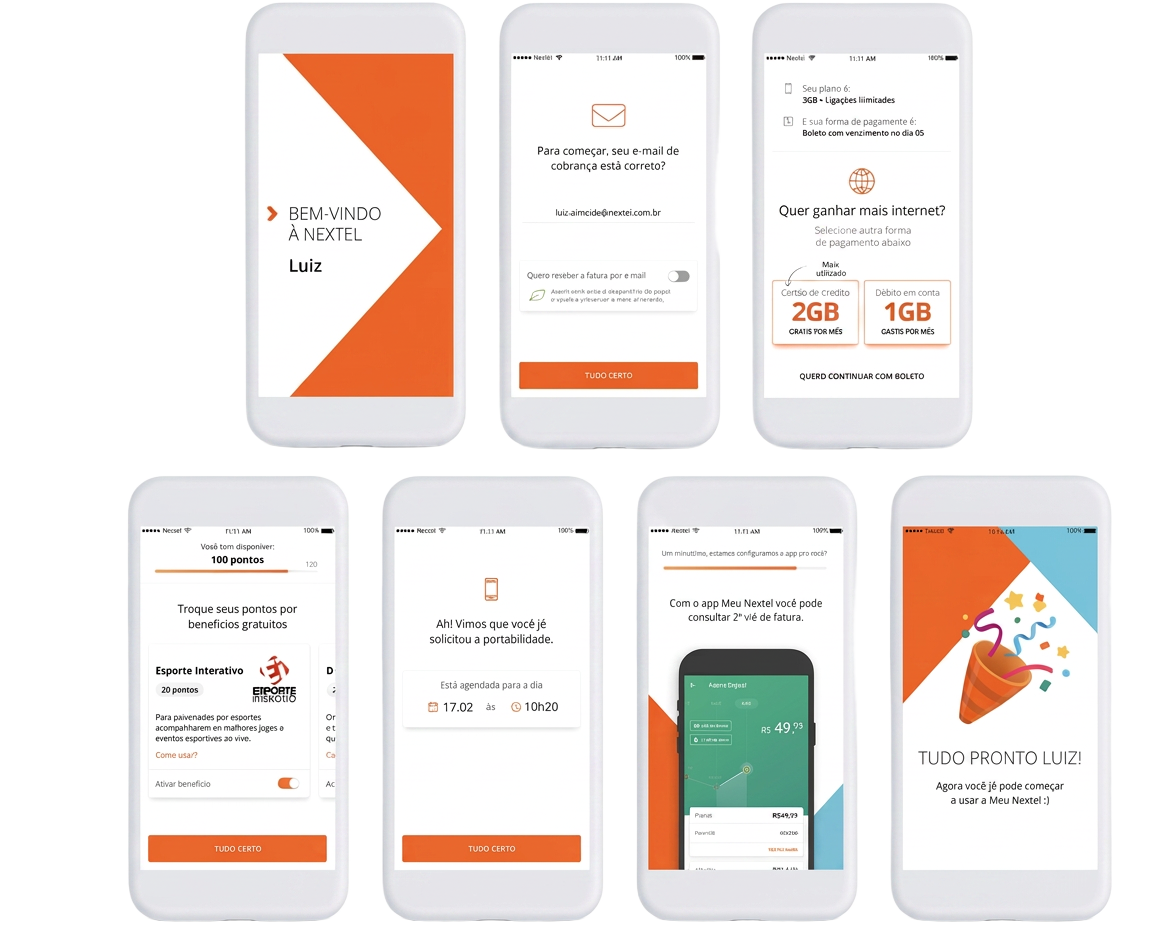 Onboarding Nextel — project cover